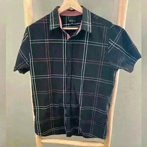 Galaxy button down top size medium